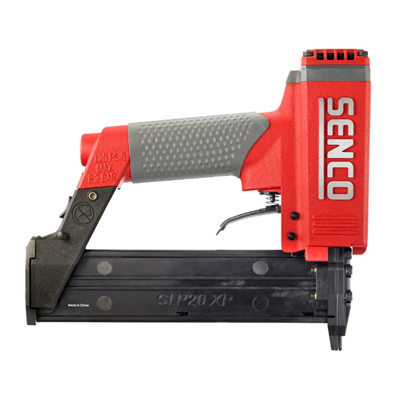 User Manuals: Senco Nailer SLP20XP 18 Gauge Brad