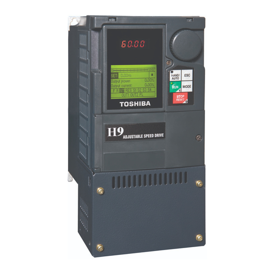 Toshiba H9 ASD Simple Start Manual