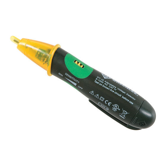 GREENLINE GT-16 Instruction Manual