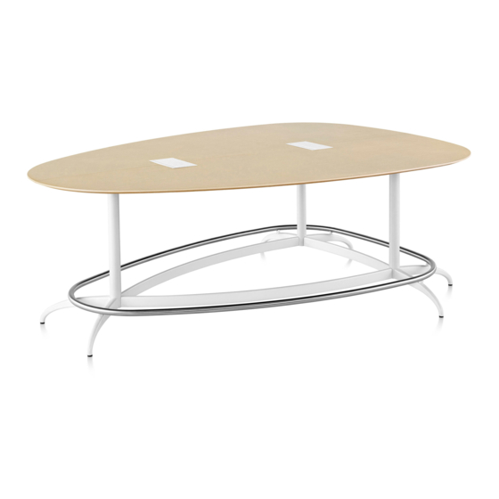 Herman Miller Exclave Meeting Table Installation And Disassembly