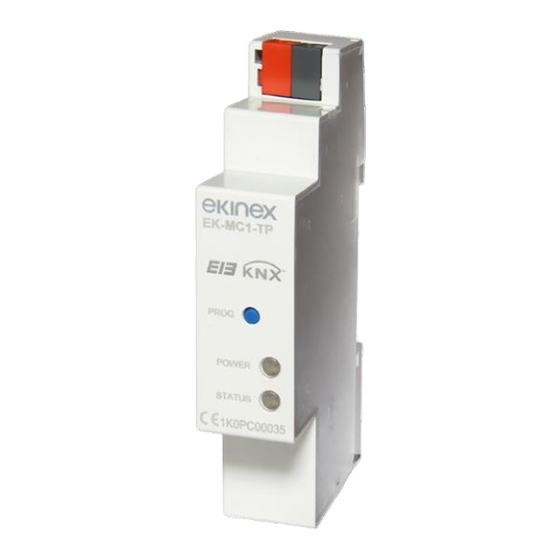 Ekinex EK-MC1-TP User Manual