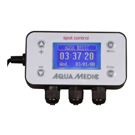 Aqua Medic Spot Control Operation Manual