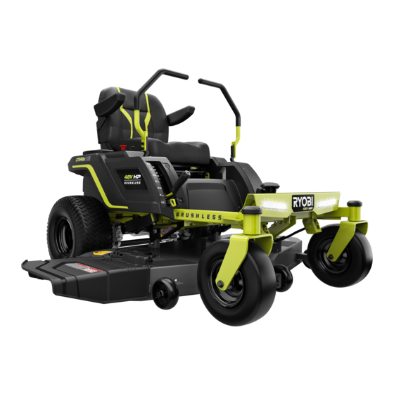 Ryobi RY48140 Quick Start Manual