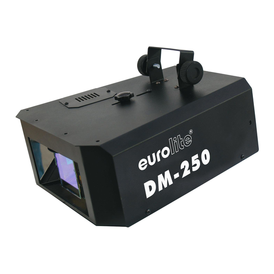 EuroLite DM-250 Lighting-Effect User Manual