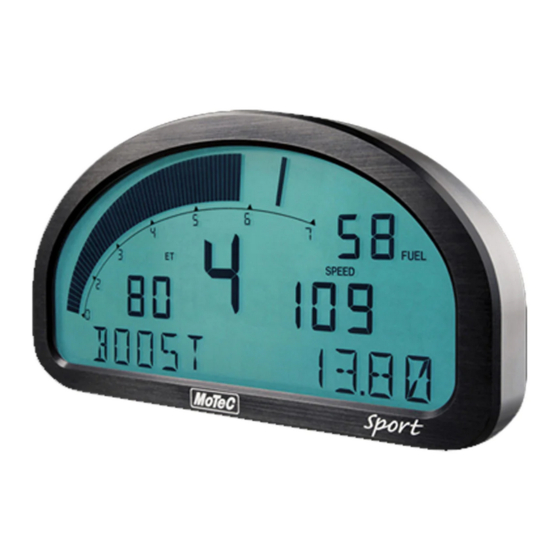Motec SDL Manuals
