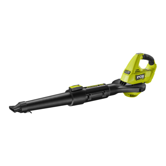 Ryobi R18XBLW30 Manual