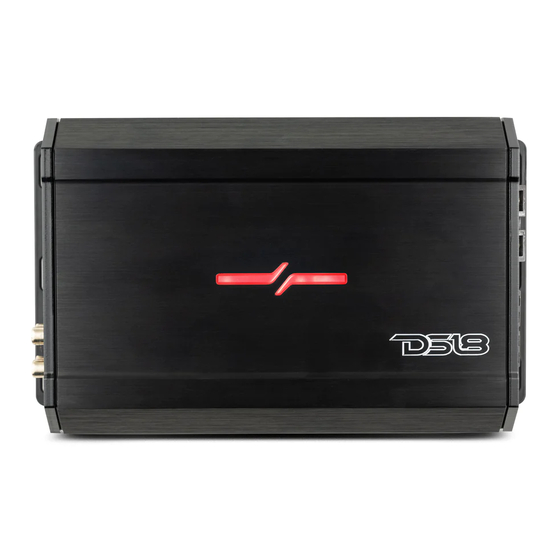 DS18 ZXI Series Owner's Manual
