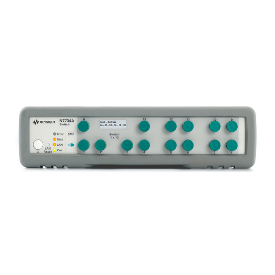 Keysight N77 Series User Manual