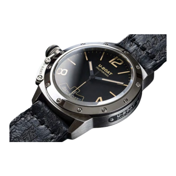 U-Boat CLASSICO Quick Start Manual