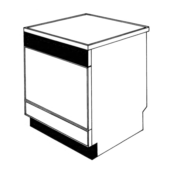 Zanussi DW 65 TCR Instructions For The Use And Care