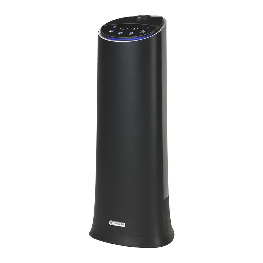 Guardian RH3200 - PureGuardian Ultrasonic Cool Mist Humidifier Tower Manual