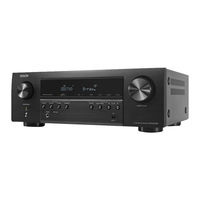 Denon AVR-S570BT Quick Start Manual