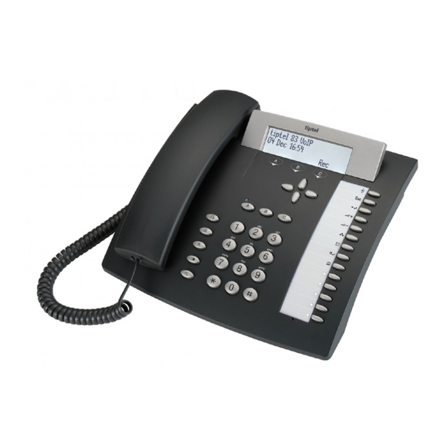 Tiptel 83 VoIP Manuals