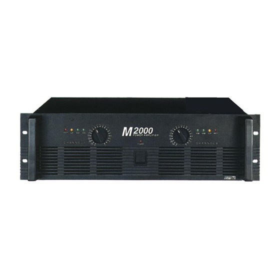 Inter-m M-1500 Operating Manual