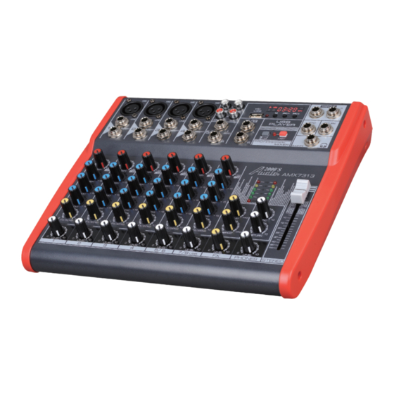 Audio2000's AMX7313 Owner's Manual