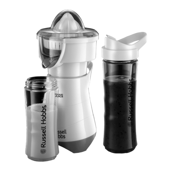 Russell Hobbs Explore Mix & Go Instructions Manual