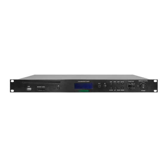 DSPPA MAG2107C Manuals