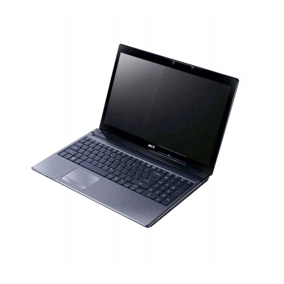 Acer Aspire 4560 Manuals