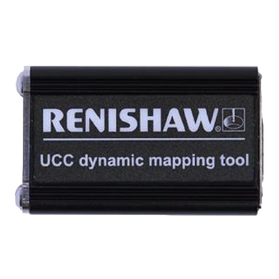 Renishaw UCC dynamic mapping tool User Manual