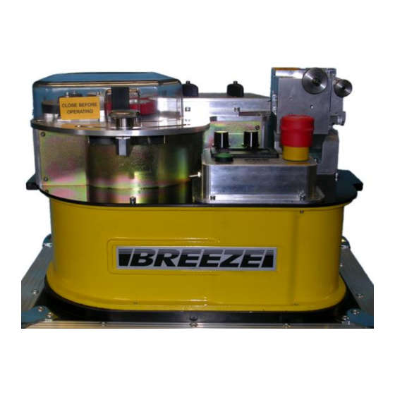 CBS BREEZE Cable Blowing Machine Manuals