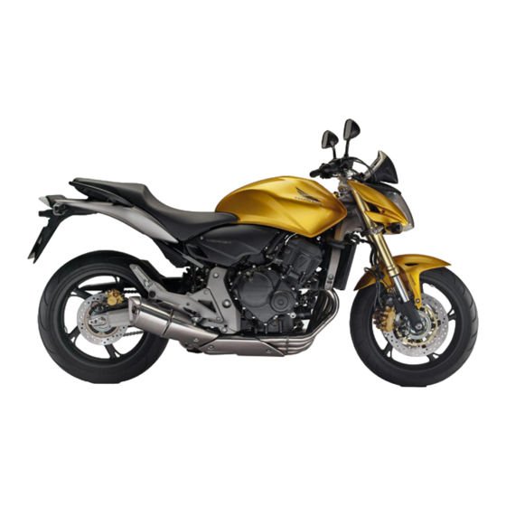 Honda CB 600FA Hornet 2008 Shop Manual