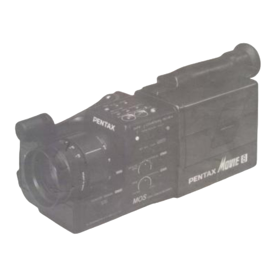 Pentax PV-C800A Vintage Movie Camera Manuals
