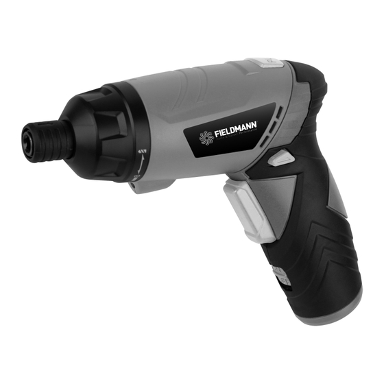 Fieldmann FDS 10150-A Quick Start Manual
