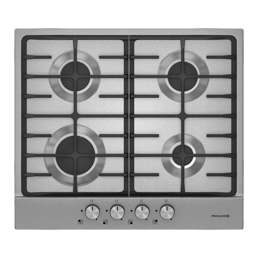 Philco PGI 64 C - Gas Cooktop Manual