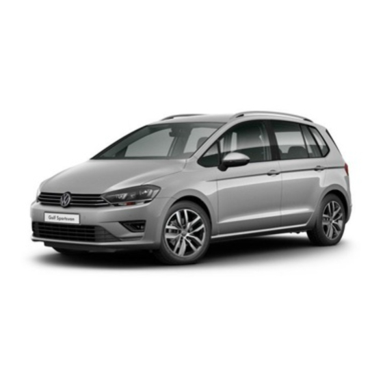 Volkswagen Golf 2013 Service Manual