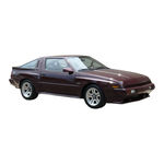 Chrysler Conquest 1988 Service Manual