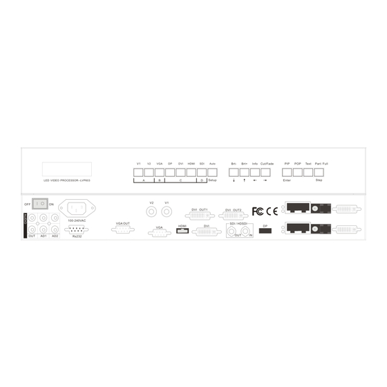 Vdwall LVP603 User Manual