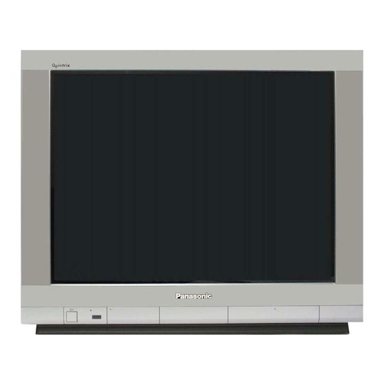 Panasonic TX-29AK1F Service Manual