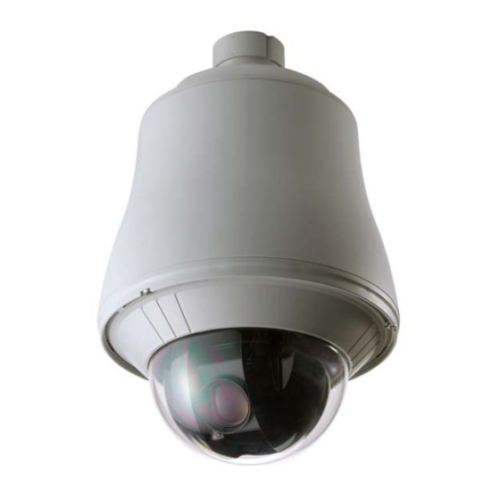 PiXORD P-465 Network Dome Camera Manuals