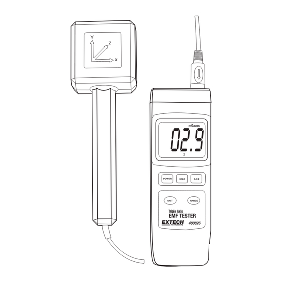 Extech Instruments 480826 User Manual