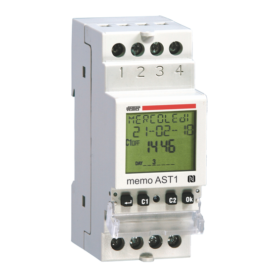 Vemer memo AST Series User Manual