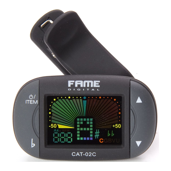 FAME CAT-02C User Manual