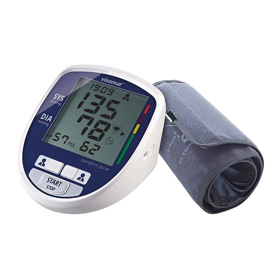 uebe Visomat comfort form Instructions For Use Manual