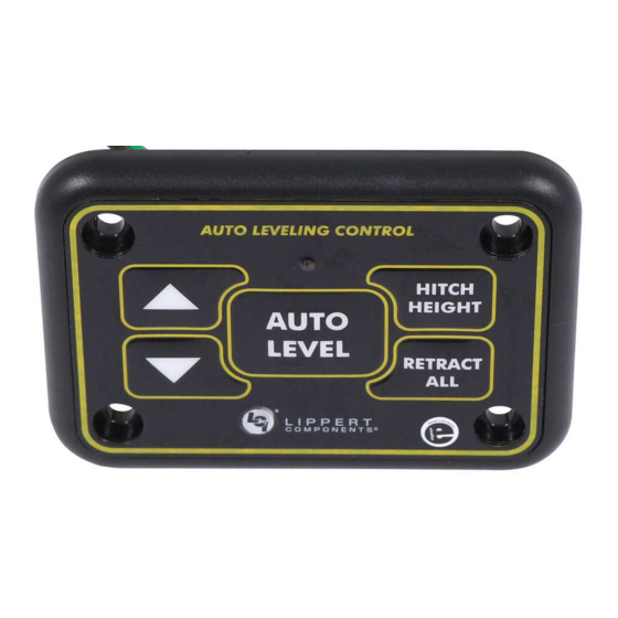 Lippert Components Auto Leveling Control Quick Reference