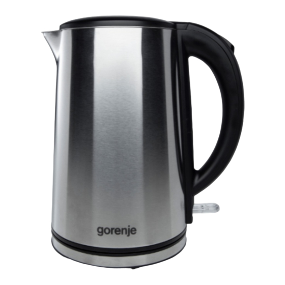 Gorenje BKTS02S Manuals
