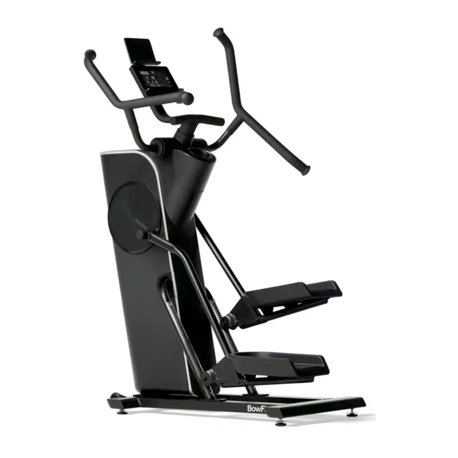 Bowflex Max Trainer SE / SEi Manual