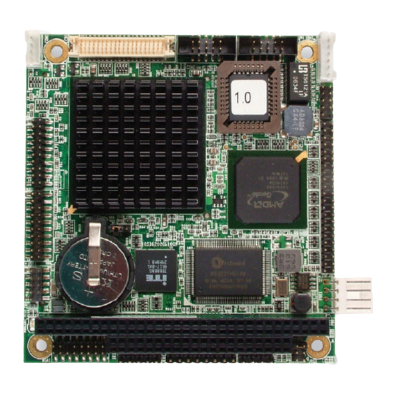 Diamond Systems Rhodeus-LC LX800 PC/104 User Manual
