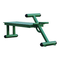 Stamina Outdoor Bench Owner's Manual