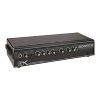 Gallien-Krueger 200RCB Service Manual