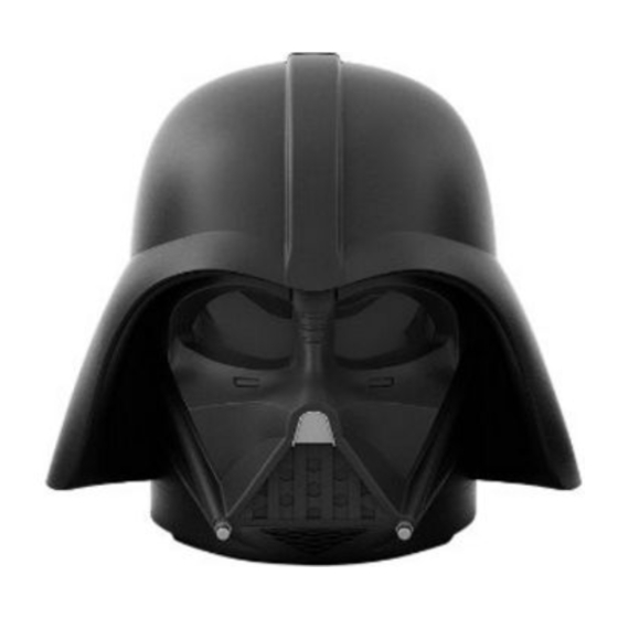 Emson STAR WARS Darth Vader Ultrasonic Cool Mist 9757M Instruction Manual