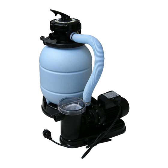 GRE FS300 Pool Sand Filter Manuals