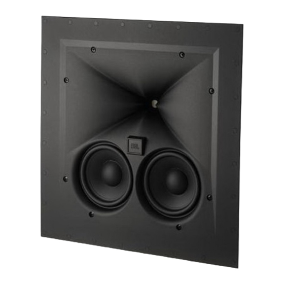 JBL SCL-3 Owner's And Installer's Manual