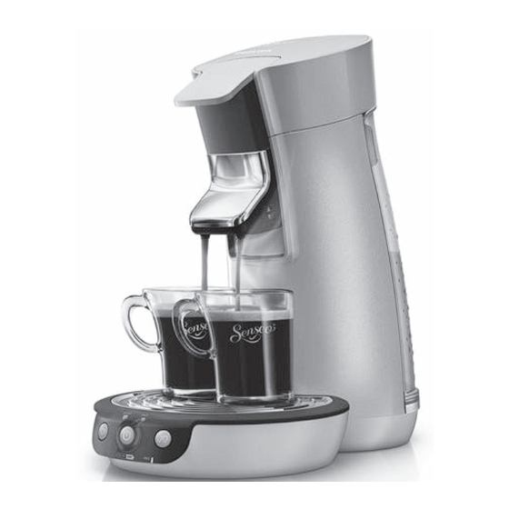 Philips SENSEO HD7825 User Manual