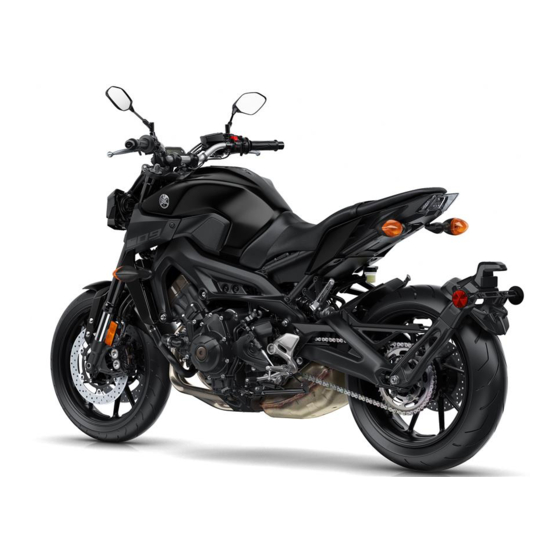 Yamaha MTN850-A 2017 Service Manual