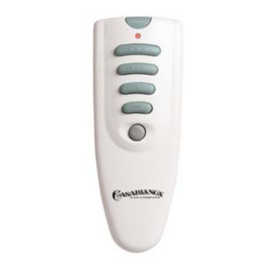 Casablanca W-500 Technical Bulletin