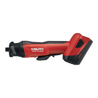 Hilti SCO 6-A22 Original Operating Instructions